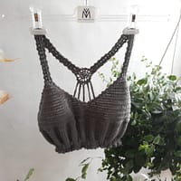 crochet top bralette
