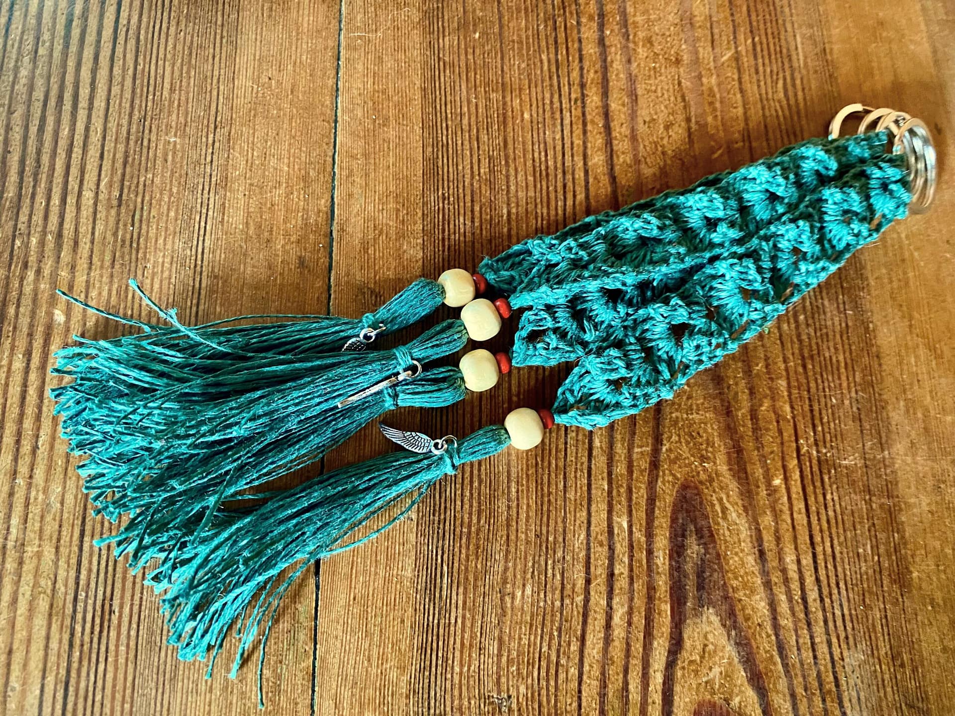 boho brelok naturalny