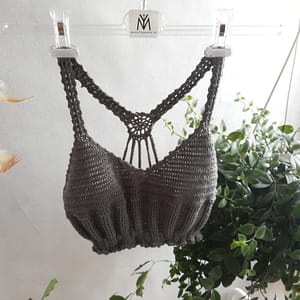 crochet top bralette